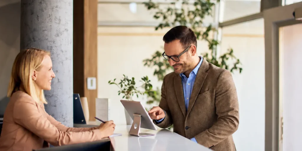 key benefits of visitor management syste with access control system